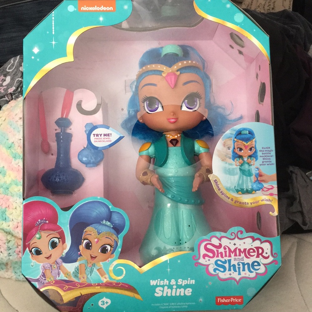 shimmer and shine , Wish and spin Shine doll